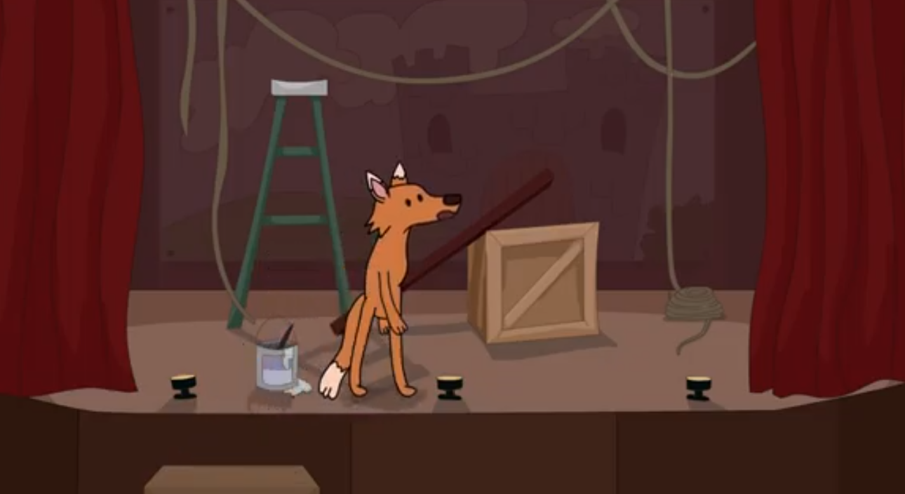 Aesop's Fables: The Fox and the Mask
